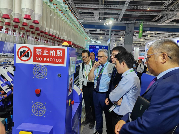 我公司参加上海国际纺织机械展览会报道(图1)